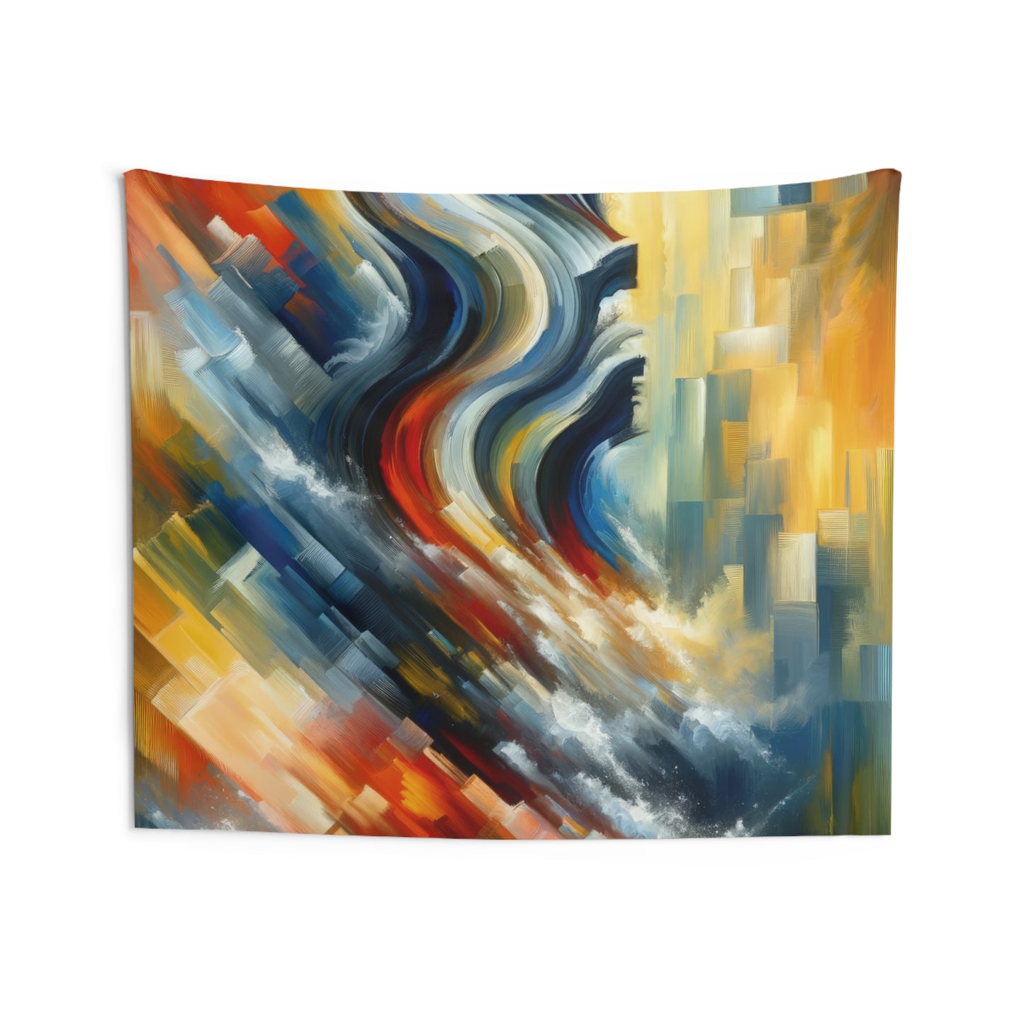 Persistence Force Abstract Indoor Wall Tapestries