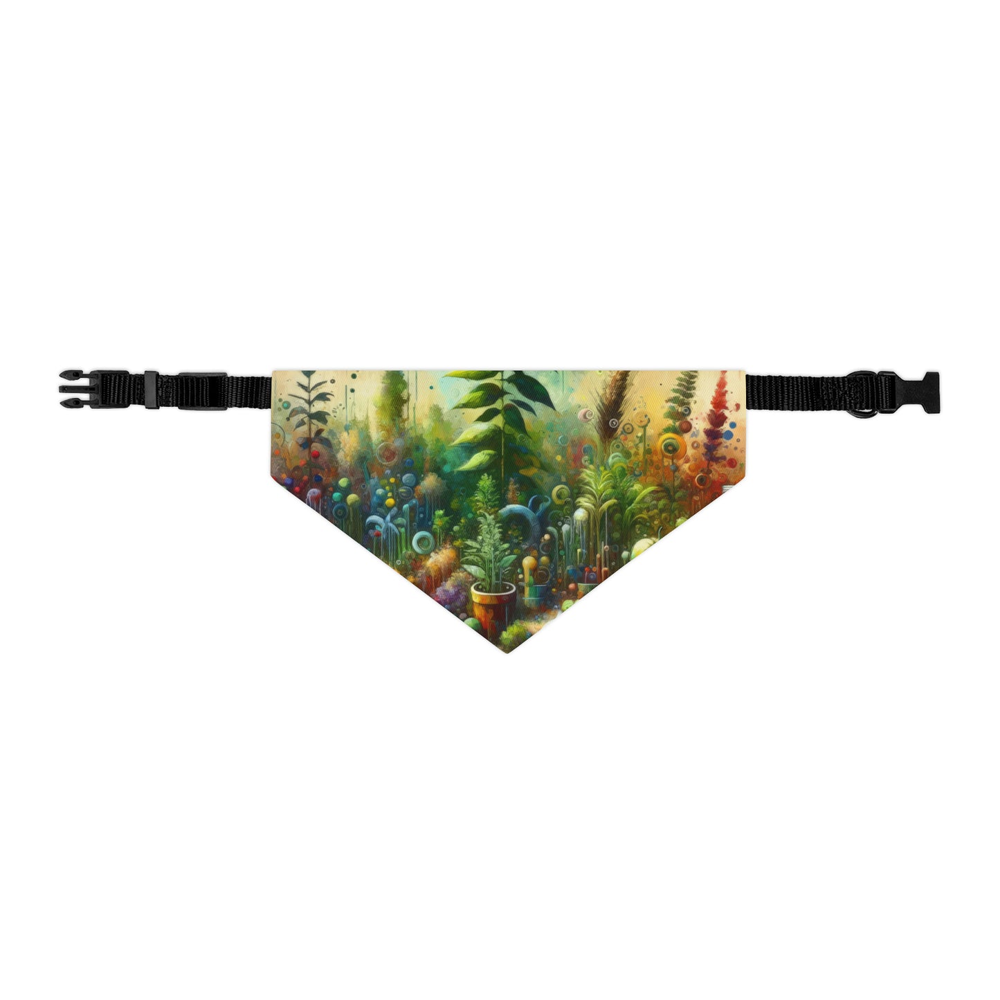 Communal Garden Microcosm Pet Bandana Collar