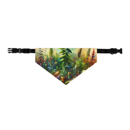 Communal Garden Microcosm Pet Bandana Collar