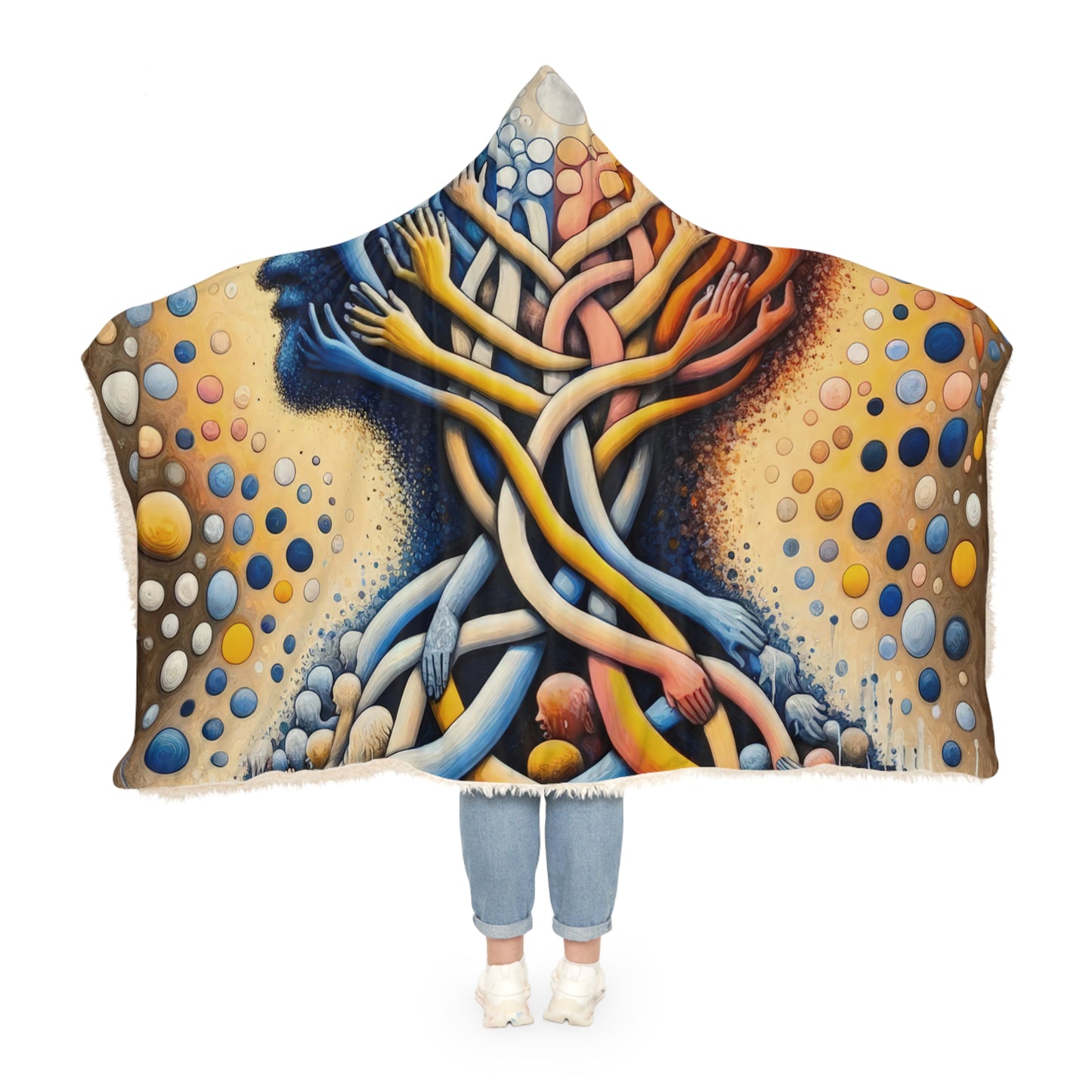 Unveiling Inner Essence Snuggle Blanket