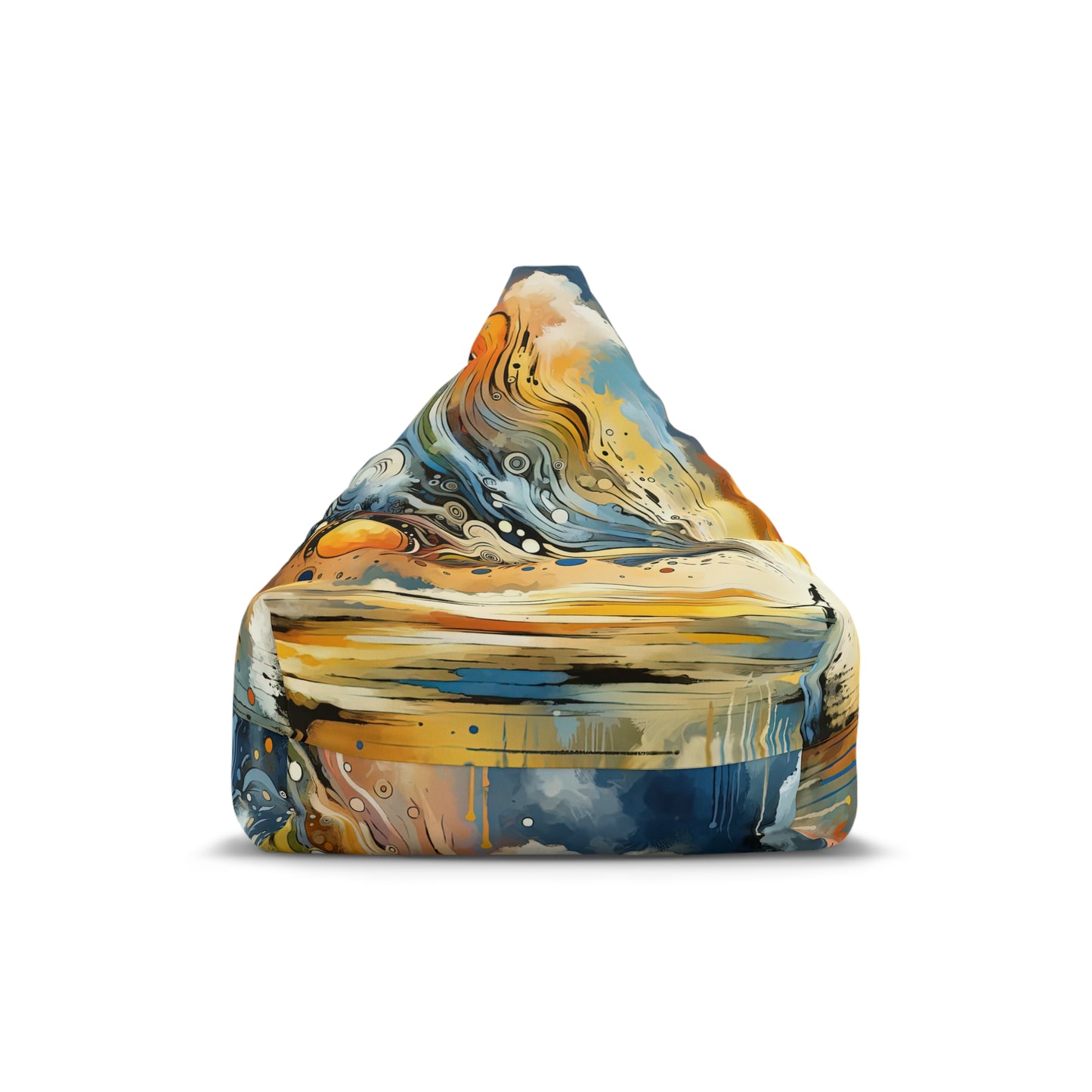 Intentional Awakening Reflection Bean Bag Chair Cover