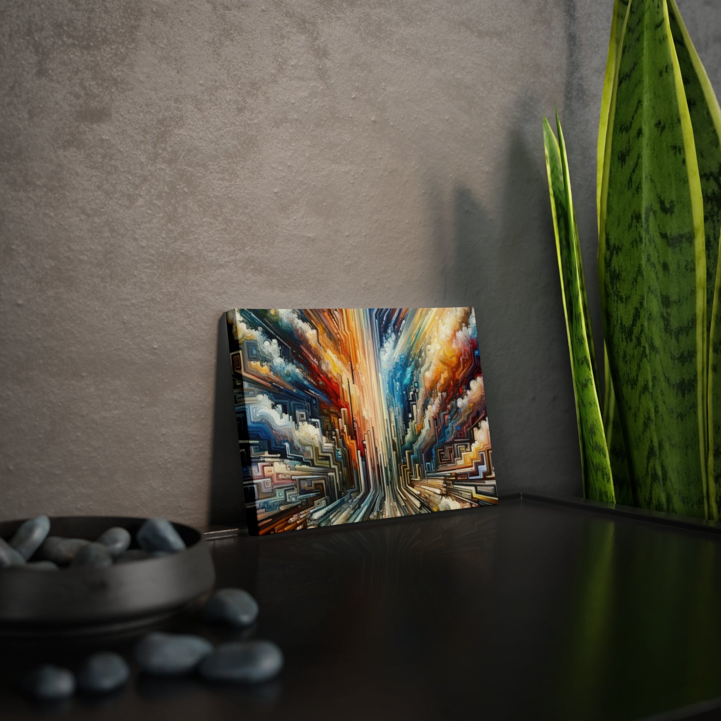 Transformative Tapestry Ascent Canvas Photo Tile