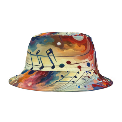 Harmonizing Melody Life Bucket Hat (AOP)