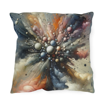 Impactful Deeds Ripple Outdoor Pillows