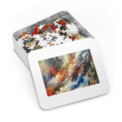 Tachist Unity Diversity Jigsaw Puzzle (30, 110, 252, 500,1000-Piece)