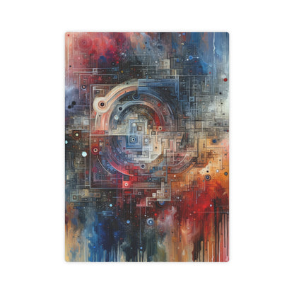 Awareness Algorithm Tachism Canvas Photo Tile