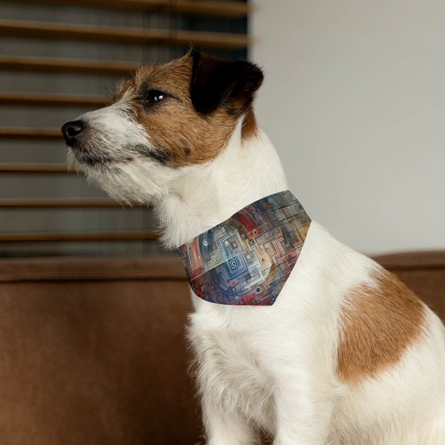 Awareness Algorithm Tachism Pet Bandana Collar
