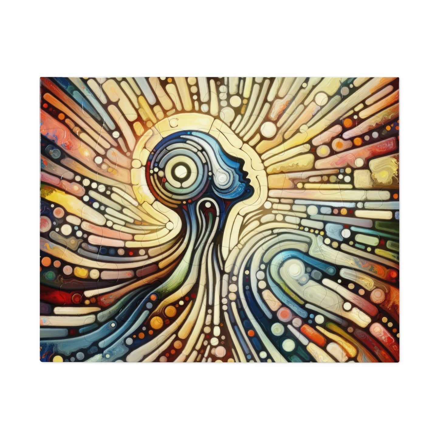 Inner Mosaic Kindness Jigsaw Puzzle (30, 110, 252, 500,1000-Piece)