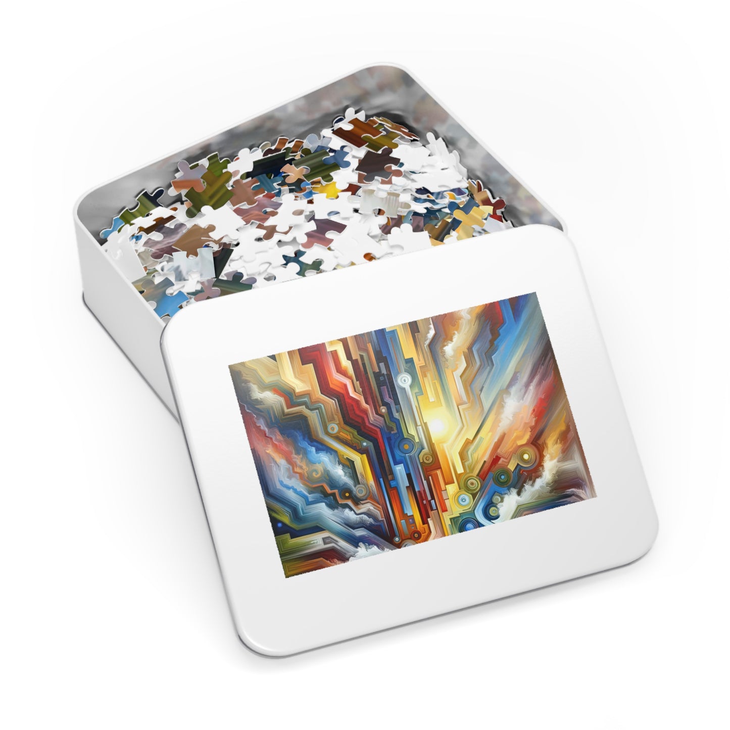 Unity Abstract Vibrancy Jigsaw Puzzle (30, 110, 252, 500,1000-Piece)