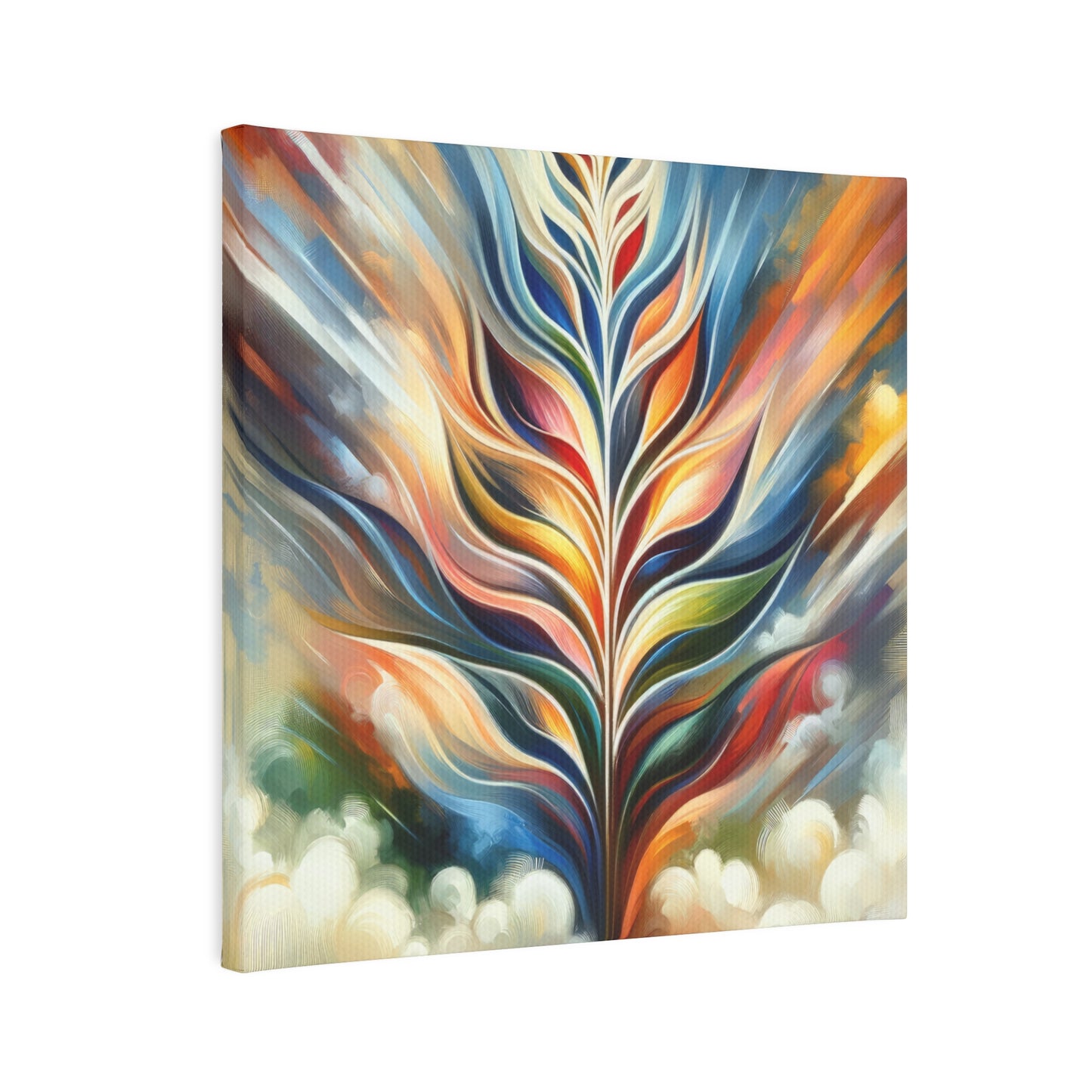 Sovereign Radiance Cultivation Canvas Photo Tile