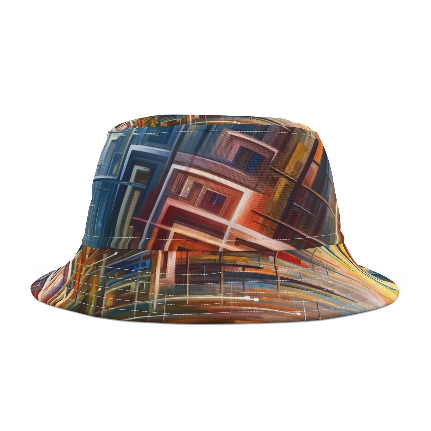 Urban Flow Interconnectedness Bucket Hat (AOP)