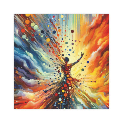 Vibrant Growth Symphony Canvas Photo Tile