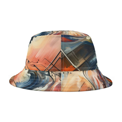 Symphonic Empathic Swirls Bucket Hat (AOP)