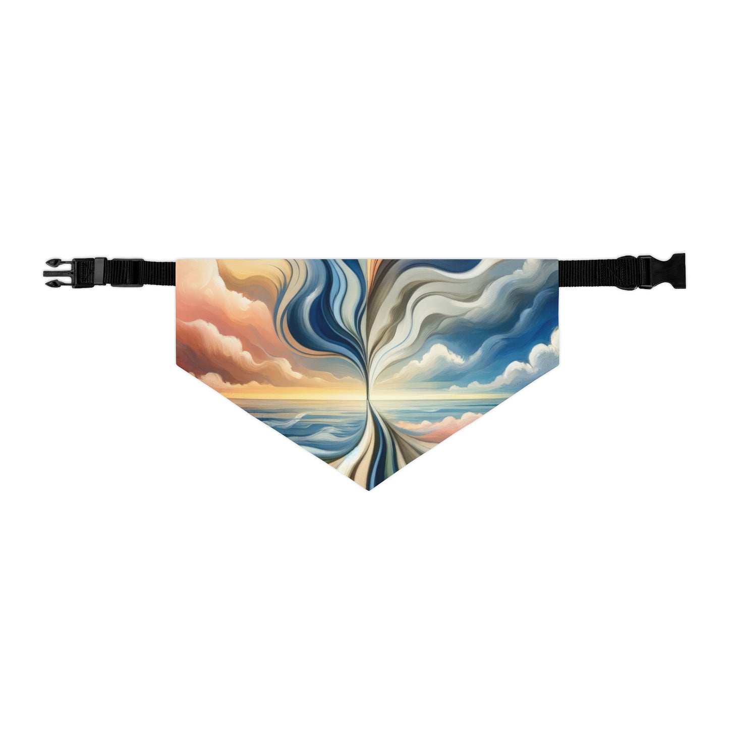 Tachism Confluence Harmony Pet Bandana Collar