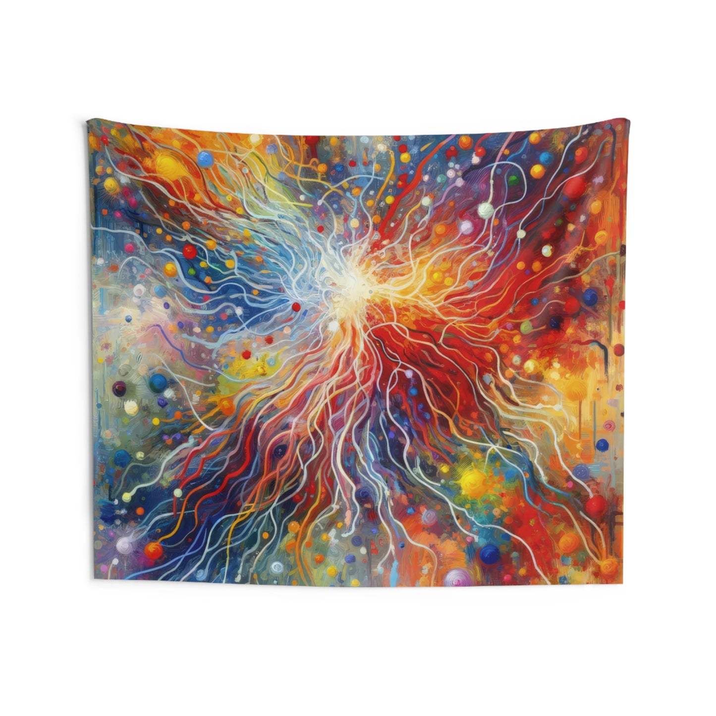 Emotive Yarn Explosion Indoor Wall Tapestries