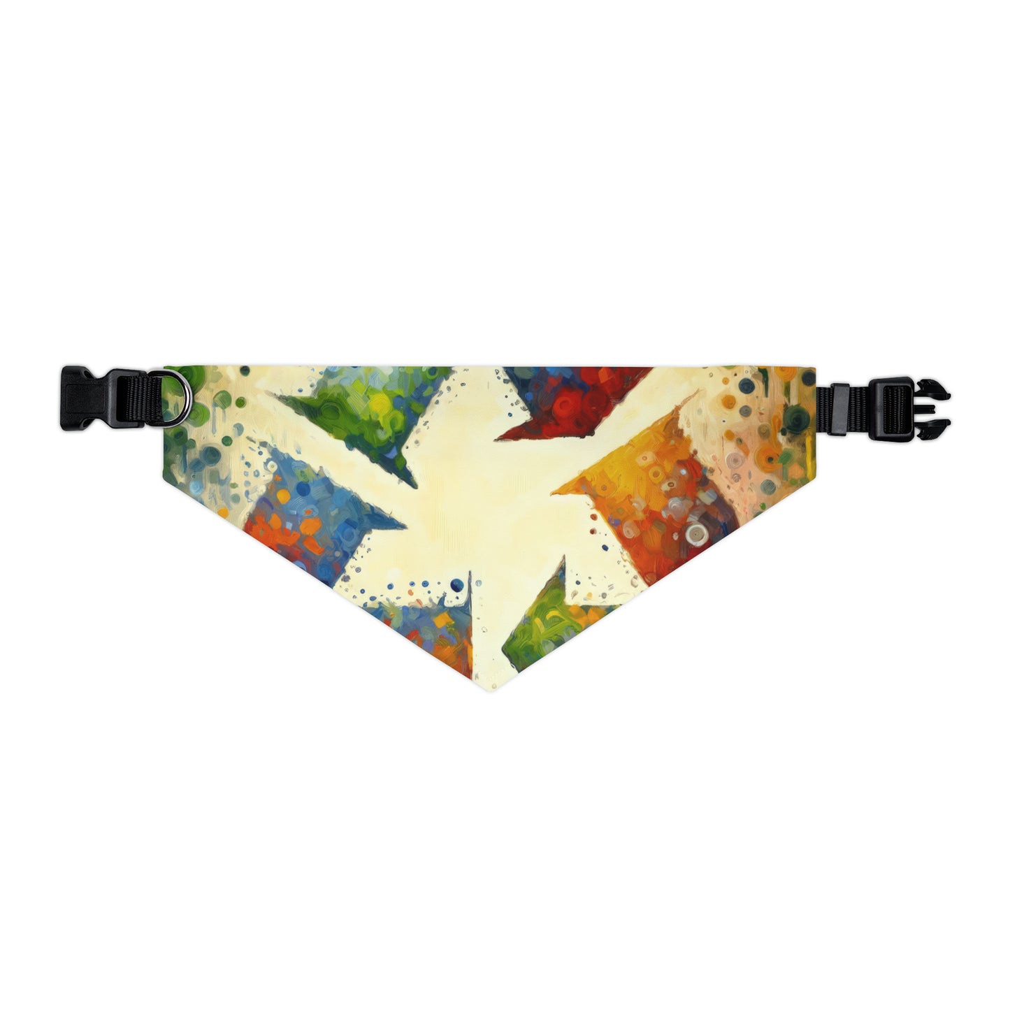 Sustainable Transformation Tachism Pet Bandana Collar