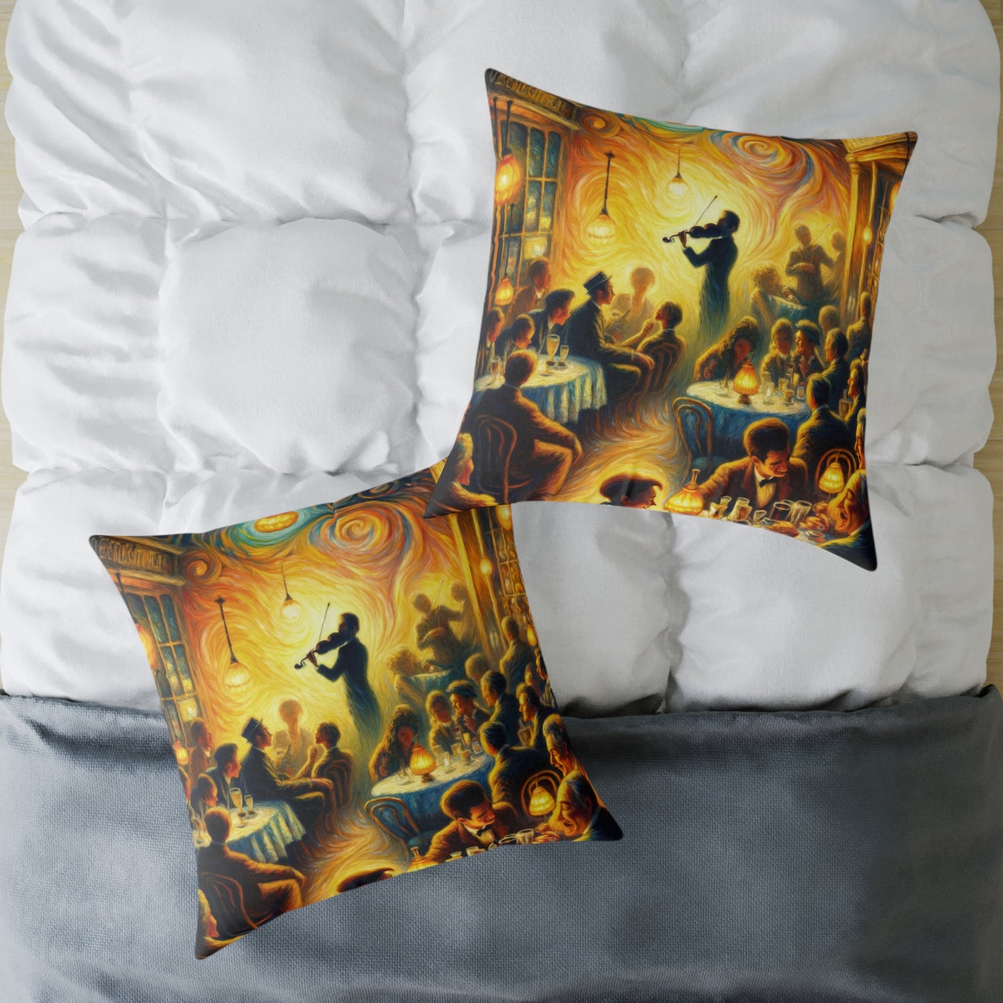 Bistro Emotive Entry Spun Polyester Pillow