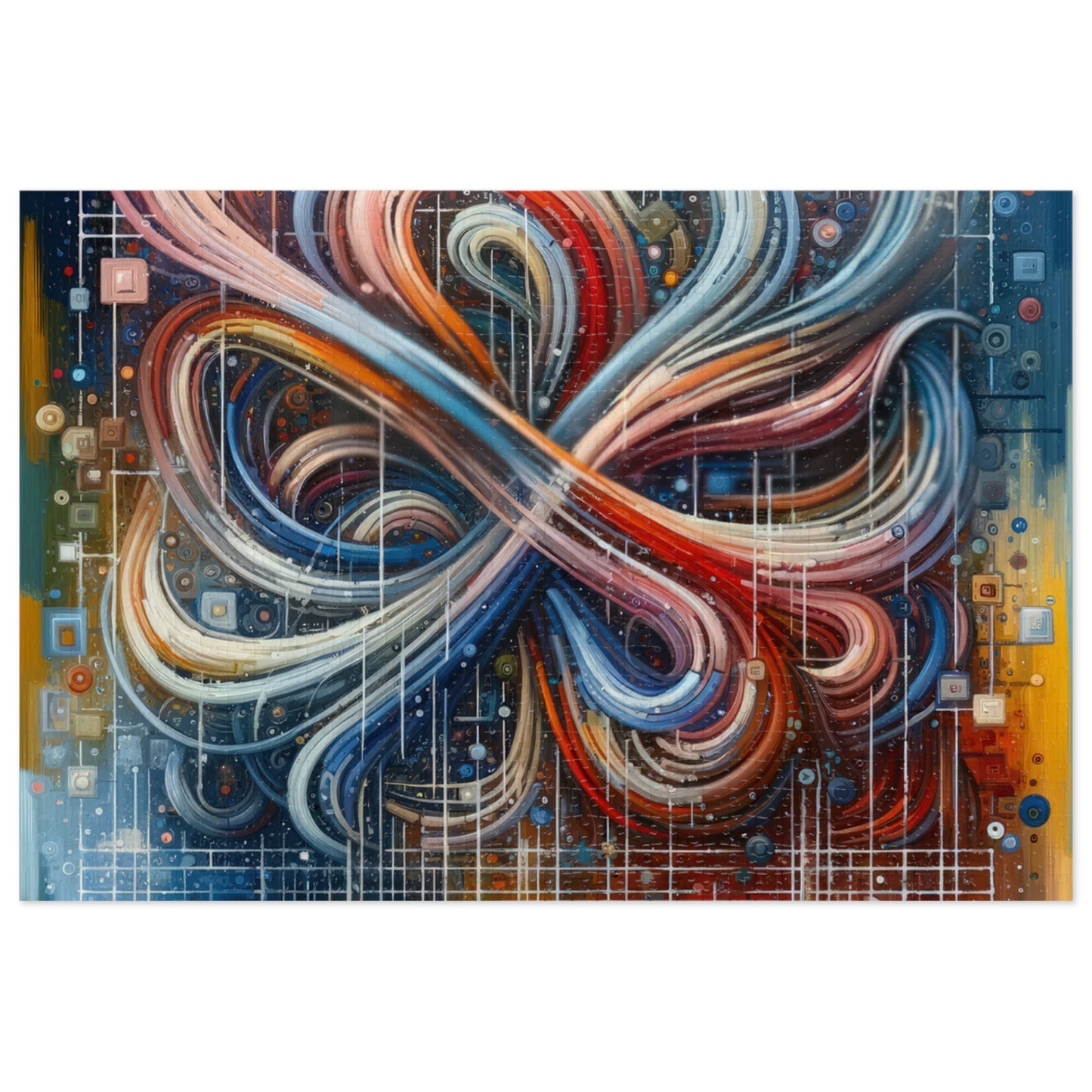 Humanity Tapestry Unification Jigsaw Puzzle (30, 110, 252, 500,1000-Piece)