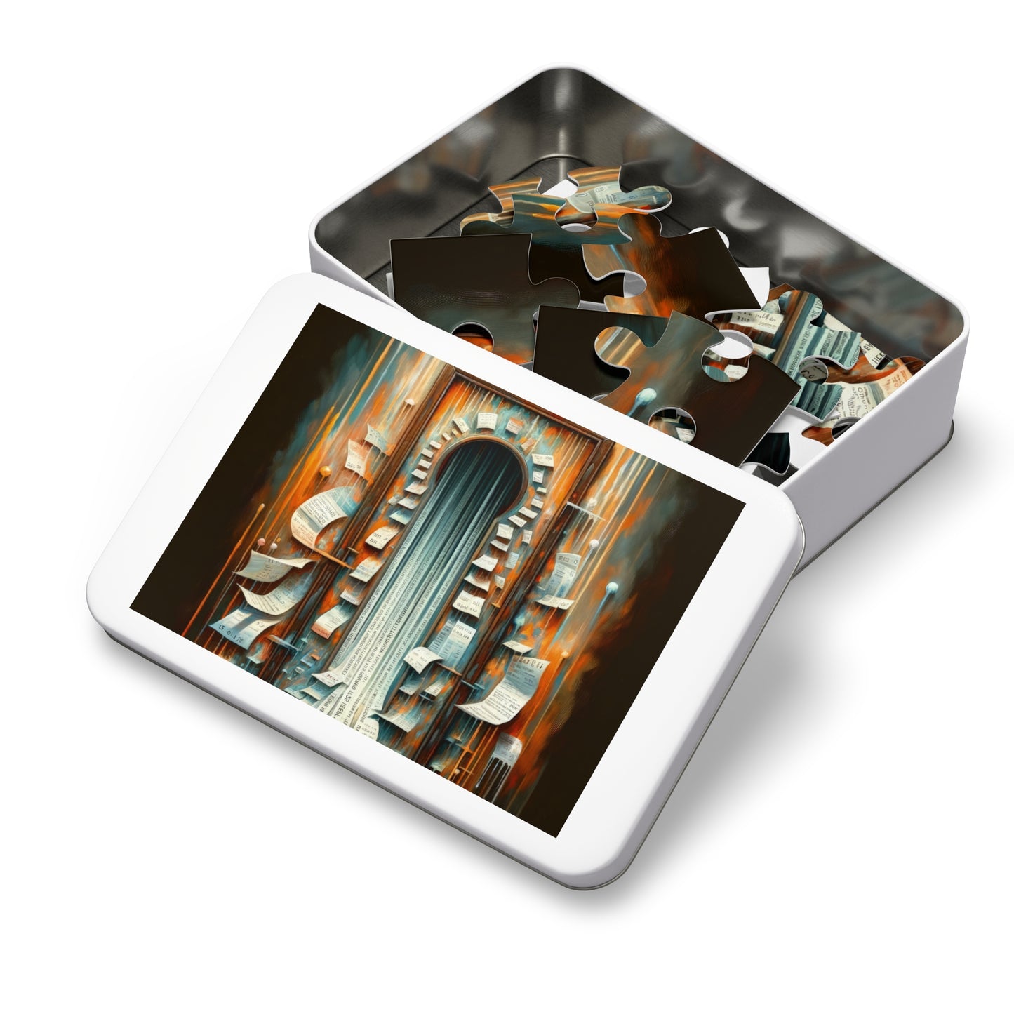 Illuminated Truths Mirror Jigsaw Puzzle (30, 110, 252, 500,1000-Piece)