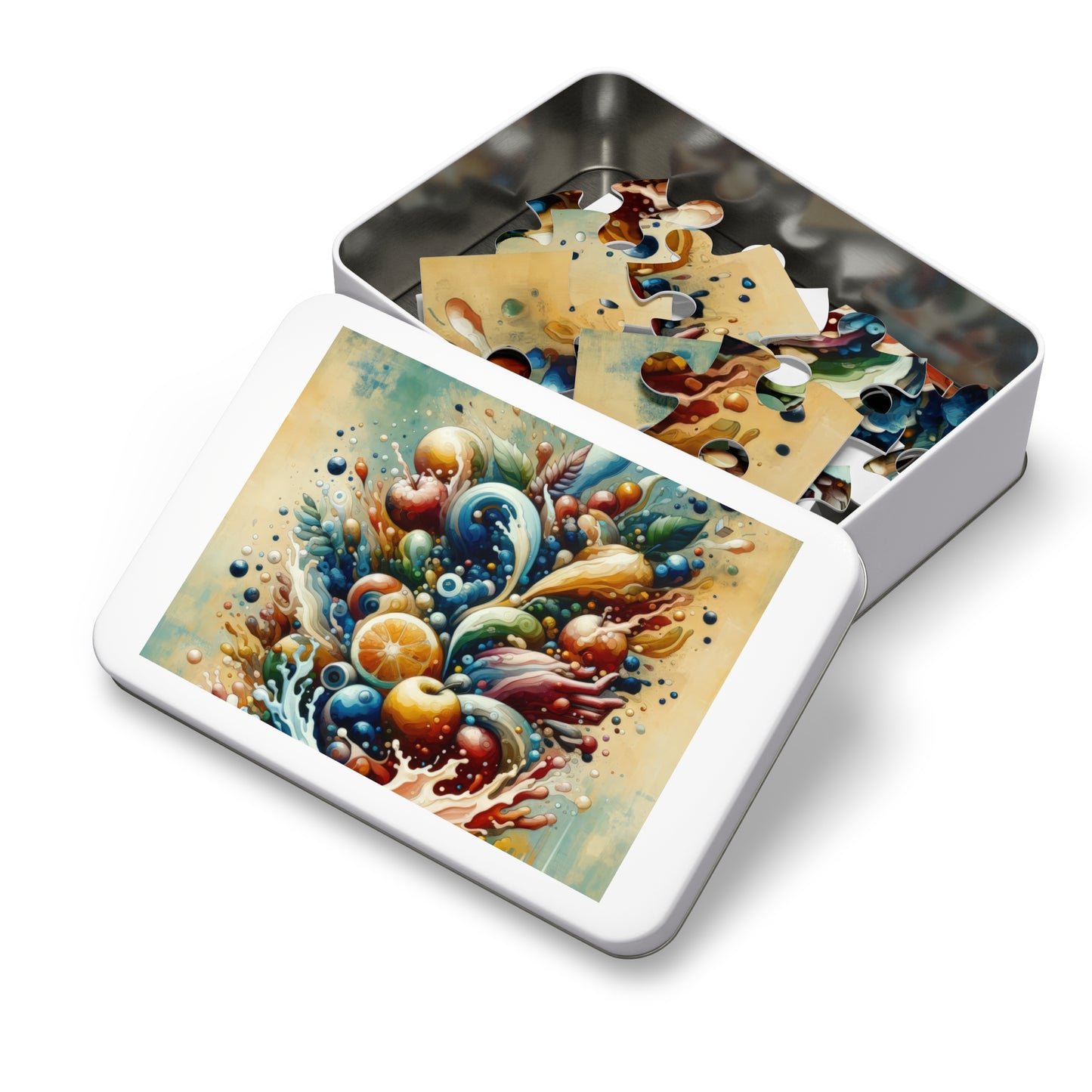 Nourishing Tachism Symphony Jigsaw Puzzle (30, 110, 252, 500,1000-Piece)