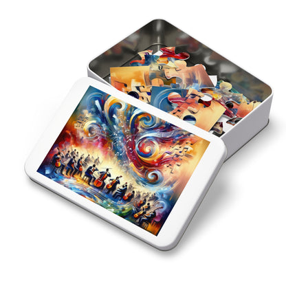 Vibrant Maestro Symphony Jigsaw Puzzle (30, 110, 252, 500,1000-Piece)