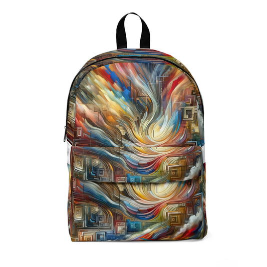 Woven Progress Tapestry Unisex Classic Backpack