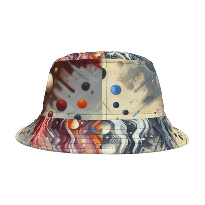 Symbiotic Exchange Abstract Bucket Hat (AOP)