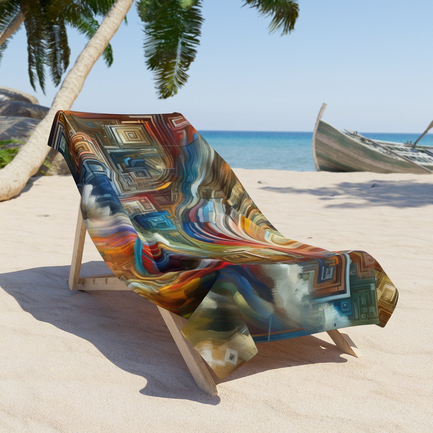 Woven Progress Tapestry Beach Towel