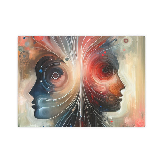 Empathetic Exchange Essence Canvas Photo Tile