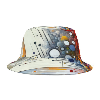 Harmonic Swirl Elegance Bucket Hat (AOP)