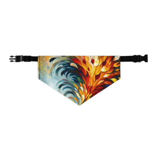 Autumn Whirlwind Escape Pet Bandana Collar