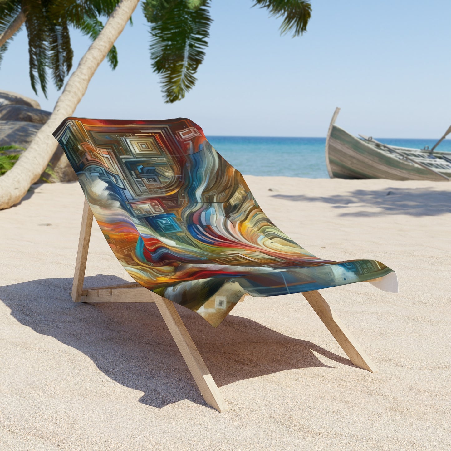 Woven Progress Tapestry Beach Towel