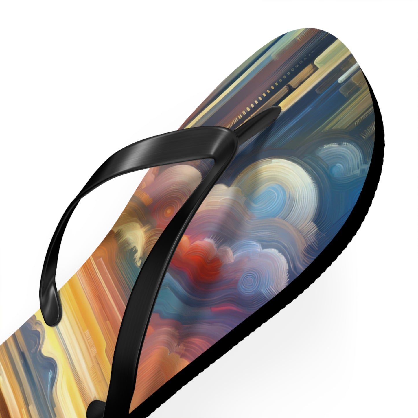 Eternal Digital Meditation Flip Flops