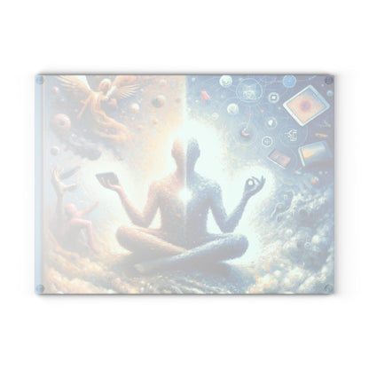 Spiritual Choice Transcendence Glass Cutting Board