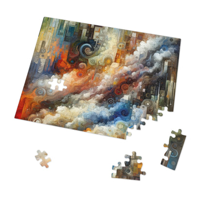 Tachist Unity Diversity Jigsaw Puzzle (30, 110, 252, 500,1000-Piece)
