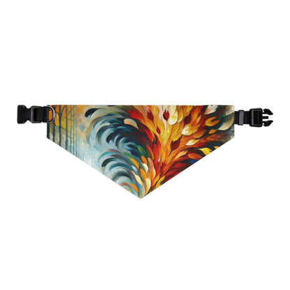 Autumn Whirlwind Escape Pet Bandana Collar