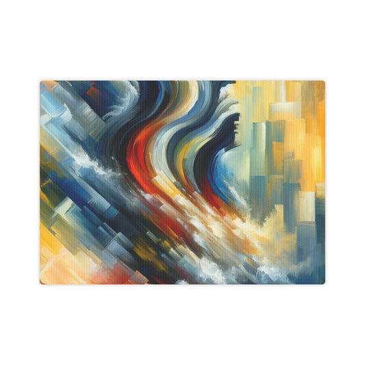 Persistence Force Abstract Canvas Photo Tile