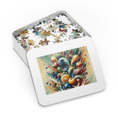 Nourishing Tachism Symphony Jigsaw Puzzle (30, 110, 252, 500,1000-Piece)