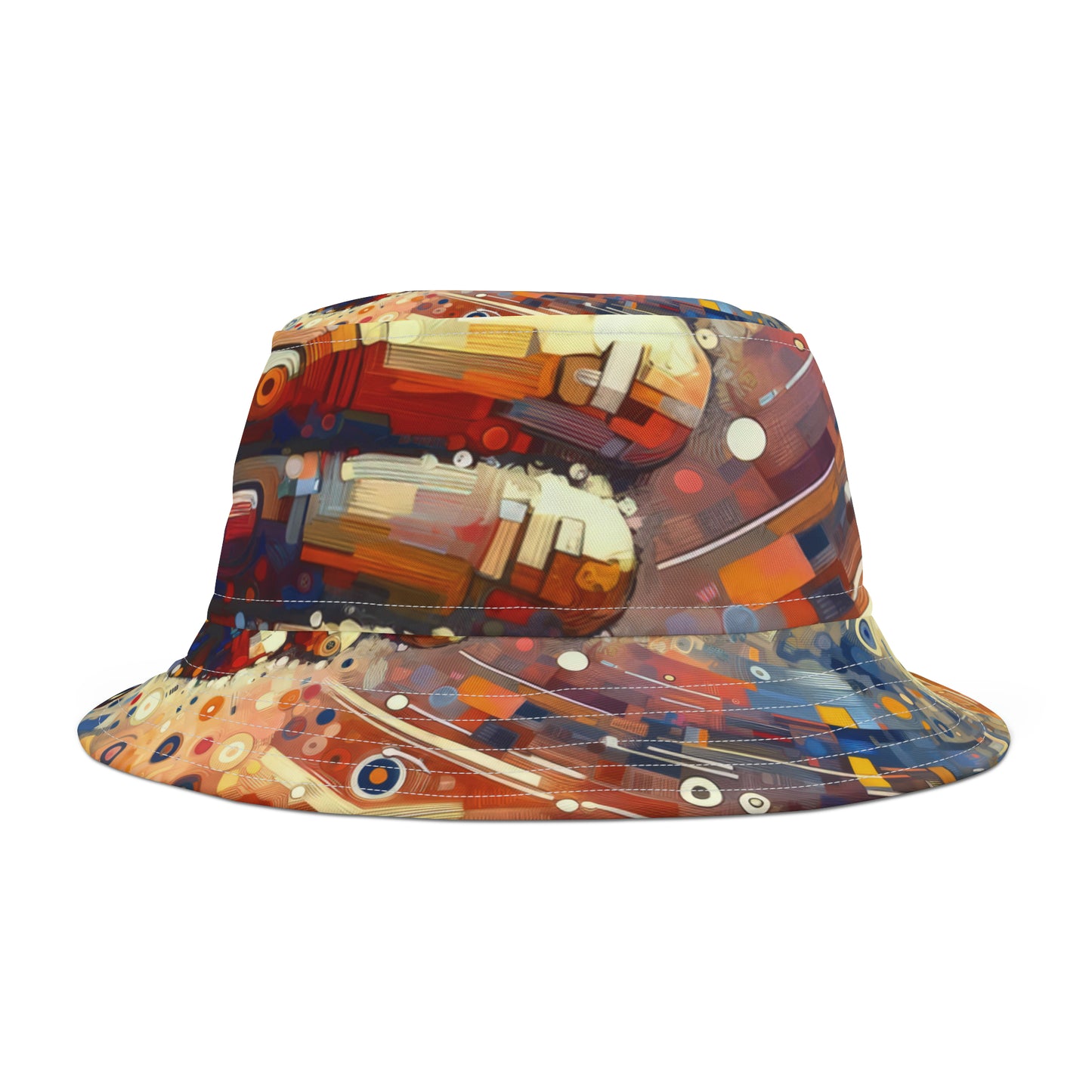 Digital Gratitude Nod Bucket Hat (AOP)