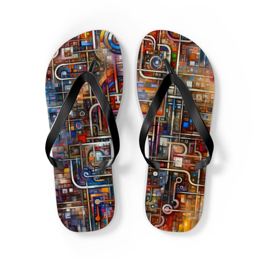 Grandest App Tapestry Flip Flops