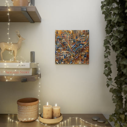 Intricate Life Tapestry Canvas Photo Tile