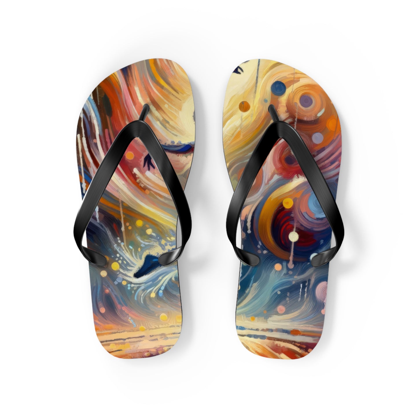Wholehearted Divine Dance Flip Flops