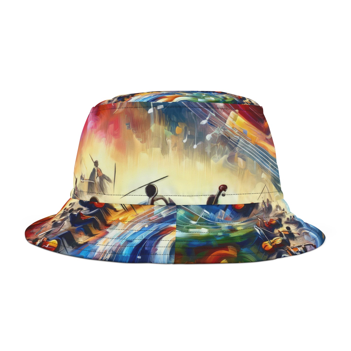 Vibrant Maestro Symphony Bucket Hat (AOP)