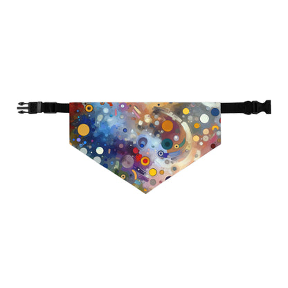 Humorous Unified Tachism Pet Bandana Collar