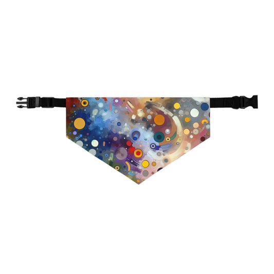 Humorous Unified Tachism Pet Bandana Collar