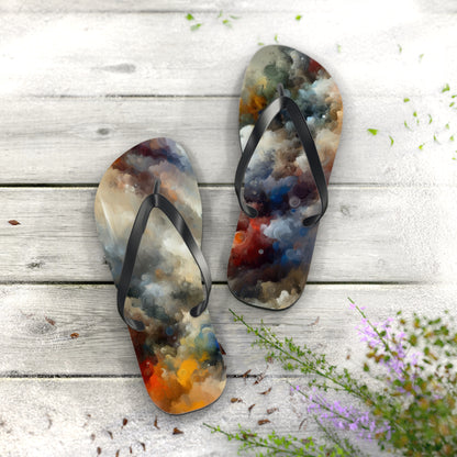 Unspoken Symphony Ethereal Flip Flops