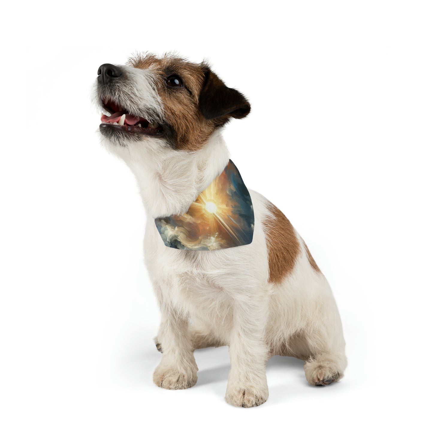 Tumultuous Sea Enlightenment Pet Bandana Collar