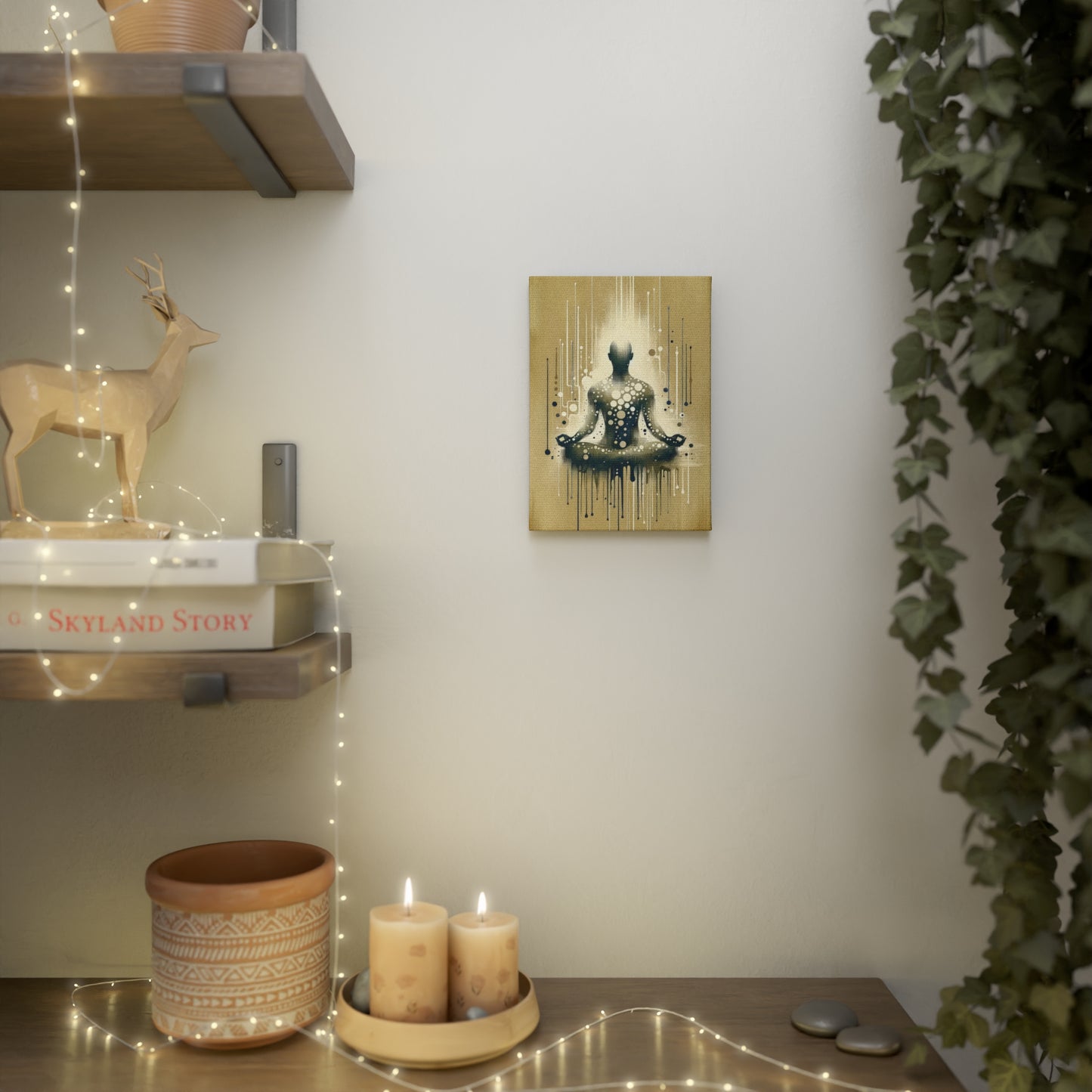 Breath Essence Beginning Canvas Photo Tile
