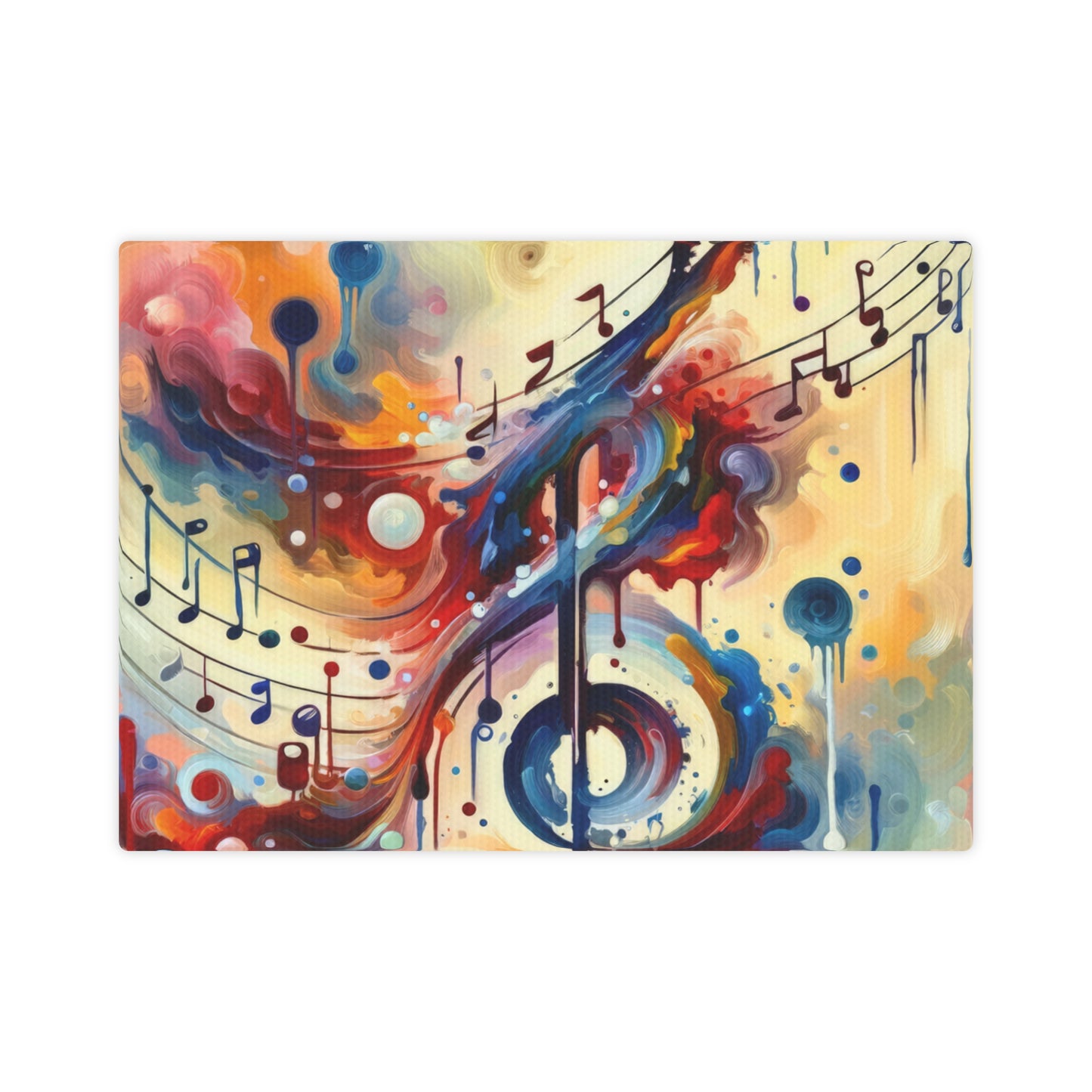 Harmonizing Melody Life Canvas Photo Tile