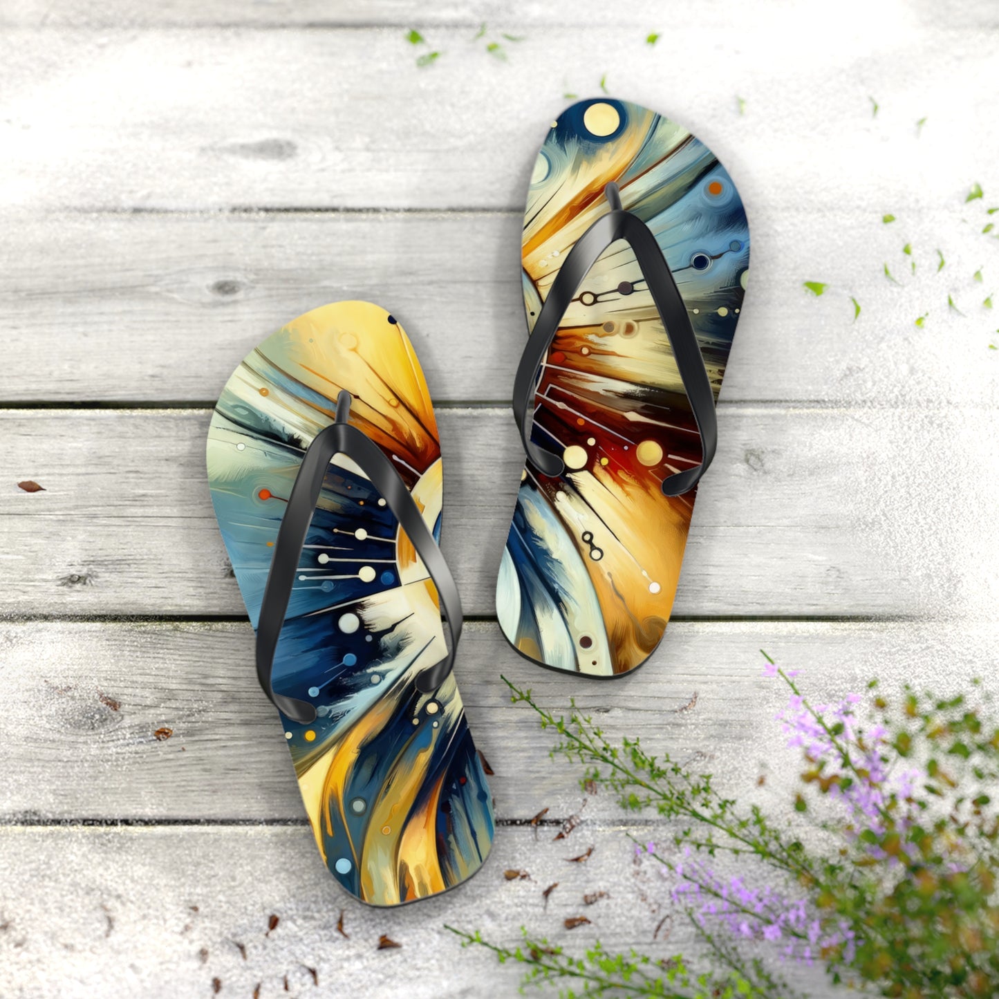 Compassionate Ethical Guidance Flip Flops